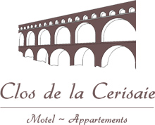 Hôtel le Clos de la Cerisaie à Castillon du Gard proche Pont du Gard et Remoulins