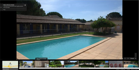 Visitez l'hôtel dans Google Maps